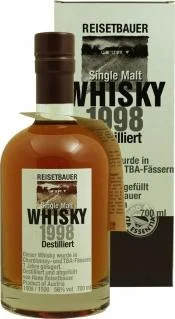 Виски Reisetbauer Single Malt Whisky gift box Райзетбауэр Сингл Молт Виски в подарочной коробке 1998 700 мл