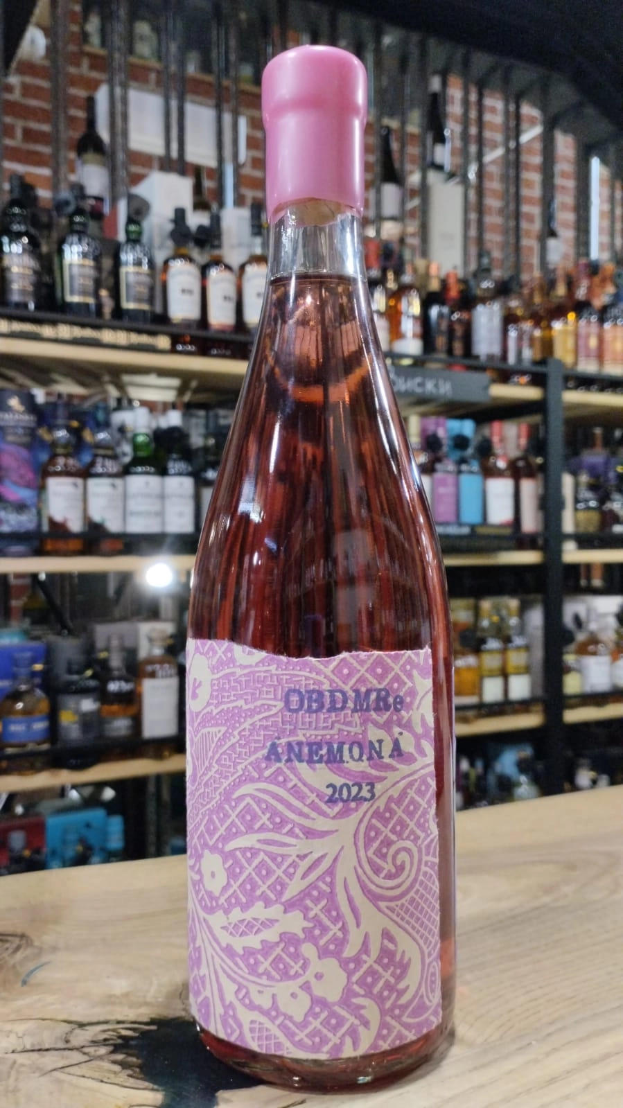 Вино Дмитрий Маслов Ван Баррель  Анемона  розовое сухое  2023 750 мл