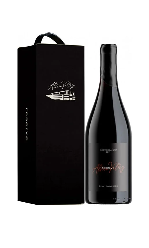 Вино Альма Валлей Резерв Каберне совиньон 1500 мл 15 %