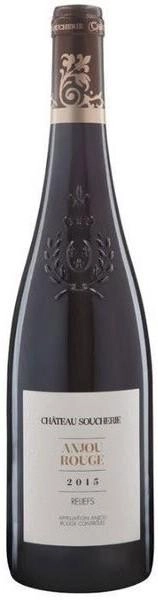 Вино  Chateau Soucherie  Anjou Rouge  Reliefs AOC red dry  Анжу Руж Шато Сушери Рельеф 2015 750 мл