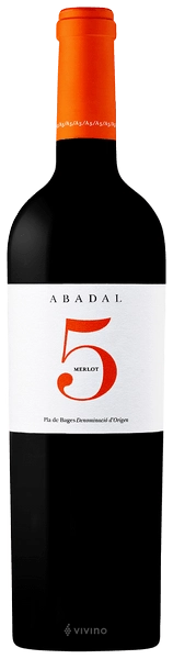 Вино  ABADAL 5 MERLOT Абадаль 5 Мерло красное сухое 2017 750 мл