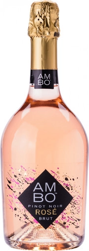 Игристое вино  "Ambo" Secco Pinot Noir Brut Rose  750 мл