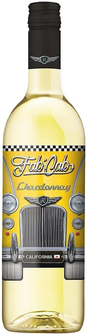 Вино Вино "Fab Cab"   Chardonnay Фэб Кэб  Шардоне  750 мл