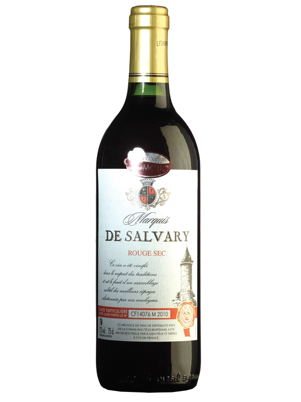Вино Marquis De Salvary Rouge Sec Маркиз де Сальвари Руж Сек 750 мл