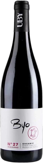 Вино Domaine Uby  Byo  №27 Rouge  Cotes de Gascogne red dry   2019  750 мл