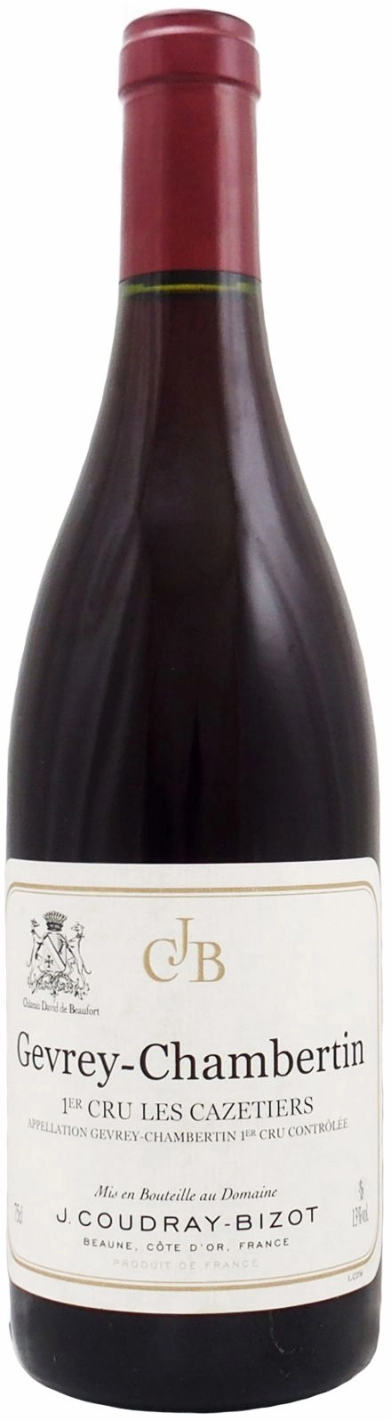 Вино Chateau de Beaufort  Gevrey Chambertin 1-er Cru Les Cazetiers 2014 750 мл 13%