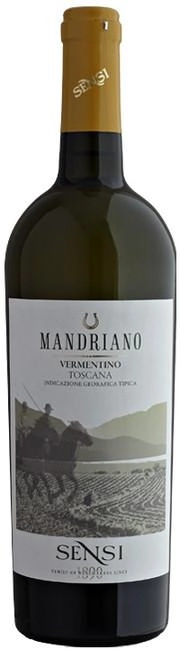 Вино Sensi  Mandriano Vermentino Toscana IGT  Сенси  Мандариано  Верментино 750 мл