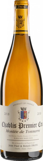 Вино Jean-Paul & Benoit Droin Chablis 1er Cru  Montee de Tonnerre  AOC 2022 750 мл