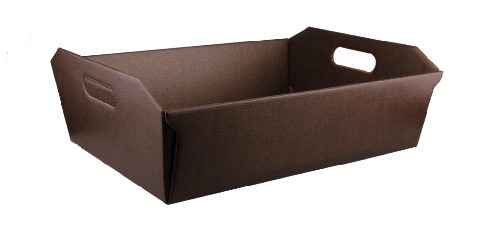 Подарочная упаковка Scotton CESTO  Pelle Marrone  Коробка CESTO  Пелле Марронe  520х410х135