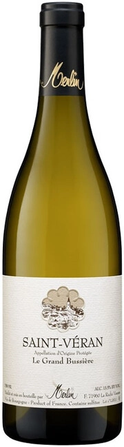Вино Merlin Saint-Veran Le Grand Bussiere AOP Мерлян Сен-Веран Ле Гран Бюссьер 2018 750 мл