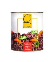 Оливки NEGRA, черные, резанные кольцами, в ж/б 2,85 кг (по 6 шт)