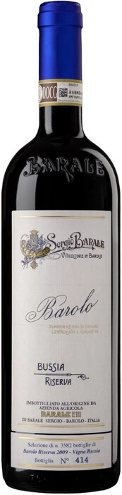 Вино Barale Fratelli  Bussia Riserva  Barolo DOCG   2013 750 мл