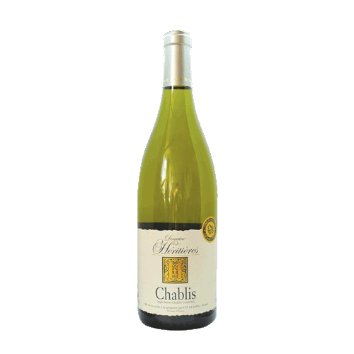 ВИНО Domaine Des Heritieres Chablis  white dry  2019 750 мл