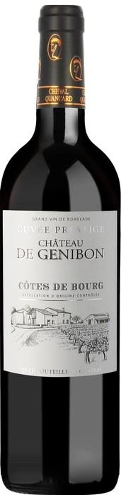 Вино Cheval Quancard Chateau de Genibon Cuvee Prestige Cotes de Bourg AOC  2009 750 мл