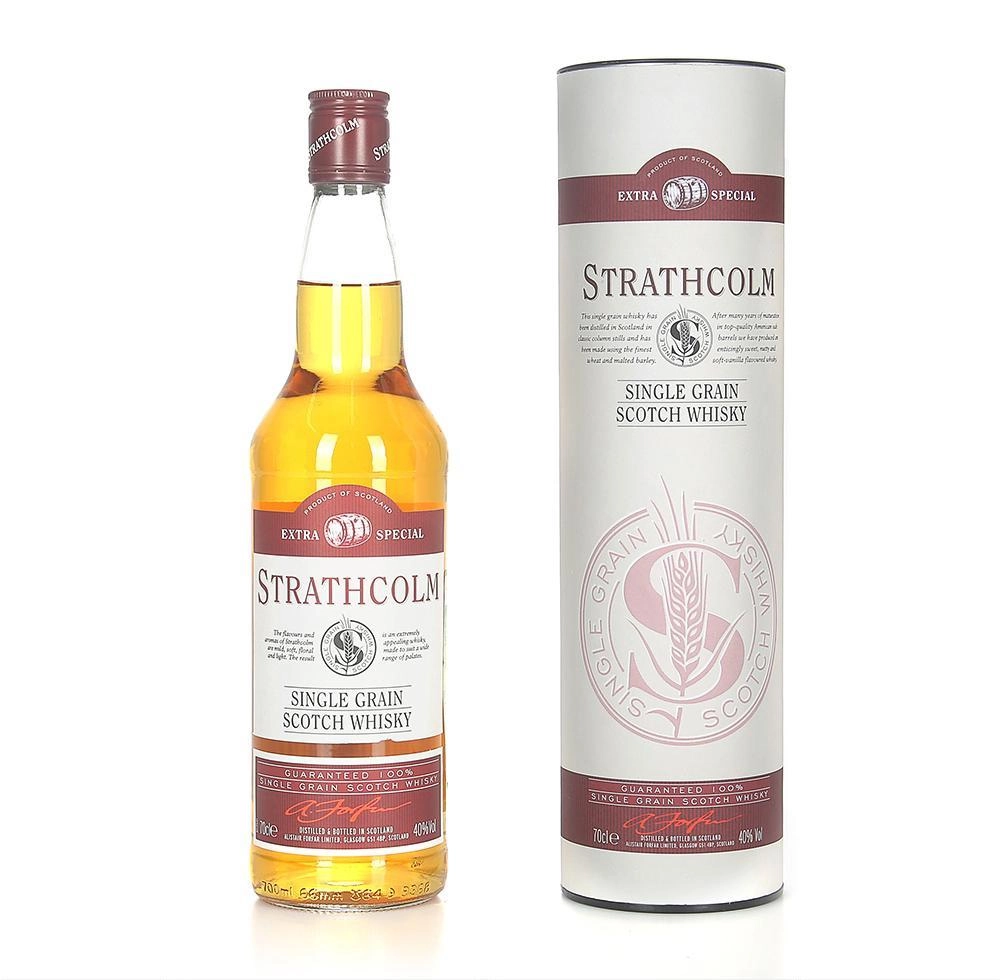 Виски Strathcolm Single Grain  С 700 мл