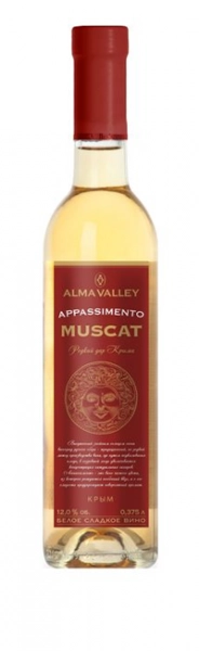 Вино  Alma Valley Appassimento Muscat Альма Вэлли Аппассименто Мускат в п/у  2018  мл