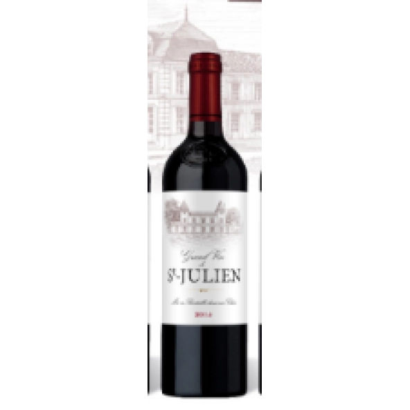 Вино Maison Ginestet  Gran Vin de Saint-Julien  Мезон Жинесте Гран Вин де Сент-Жюльена 2015 750 мл