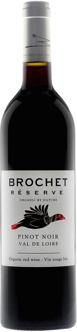 Вино  Ampelidae. Brochet Reserve Pinot Noir Ампелиде. Броше Резерв Пино Нуар 2018  750 мл