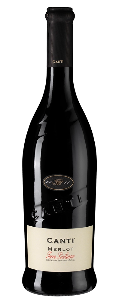 Вино Canti  Merlot   Terre Siciliane IGT    2020 750 мл