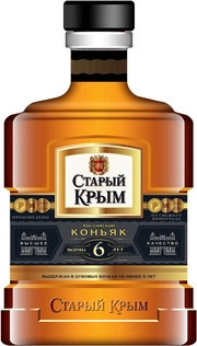 Коньяк  Старый Крым КВ 6-летний 500 мл