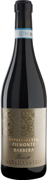 Вино San Silvestro Barbera Passito Appassimento Piemonte DOC  2022  750 мл