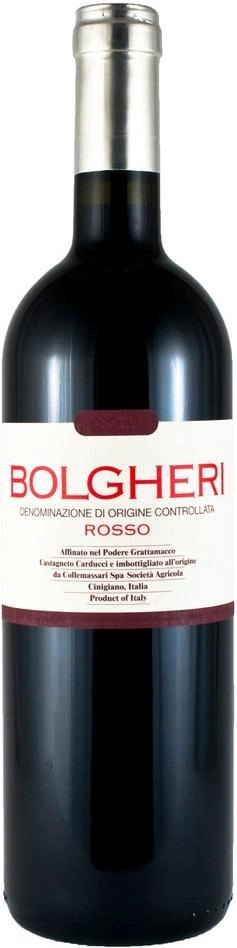 Вино Grattamacco Bolgheri Rosso DOC 2024  750 мл