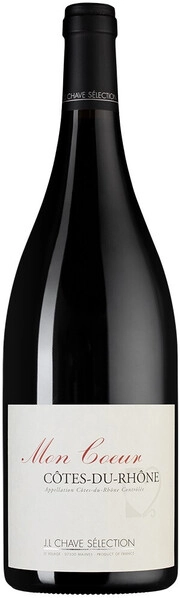 Вино Chave Mon Coeur  Cote-du-Rhone AOC  2019 1500 мл