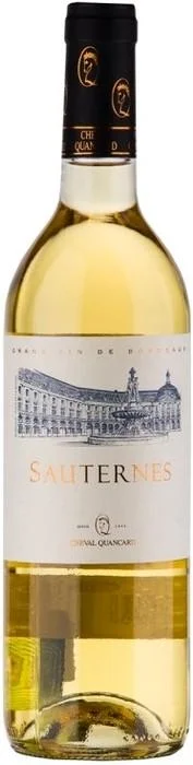 Вино Cheval Quancard Sauternes AOC Шеваль Канкар  Сотерн 2011 750 мл