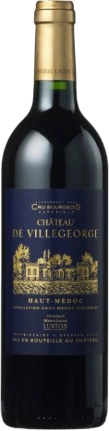 Вино Chateau De Villegeorge Cru Bourgeois Superieur Haut Medoc AOC  750 мл