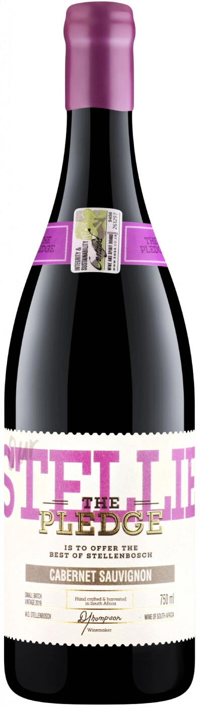 Вино The Pledge Our Stellie Cabernet Sauvignon Пледж Ауа Стелли Каберне Совиньон 2019 750 мл 14%