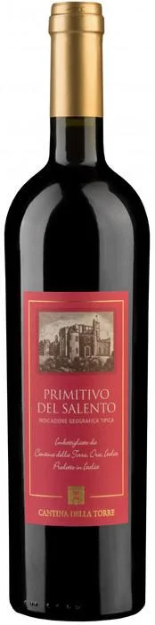 Вино Cantina della Torre Primitivo del Salento  IGT  Кантина делла Торре Примитиво дель Саленто  2015  750 мл