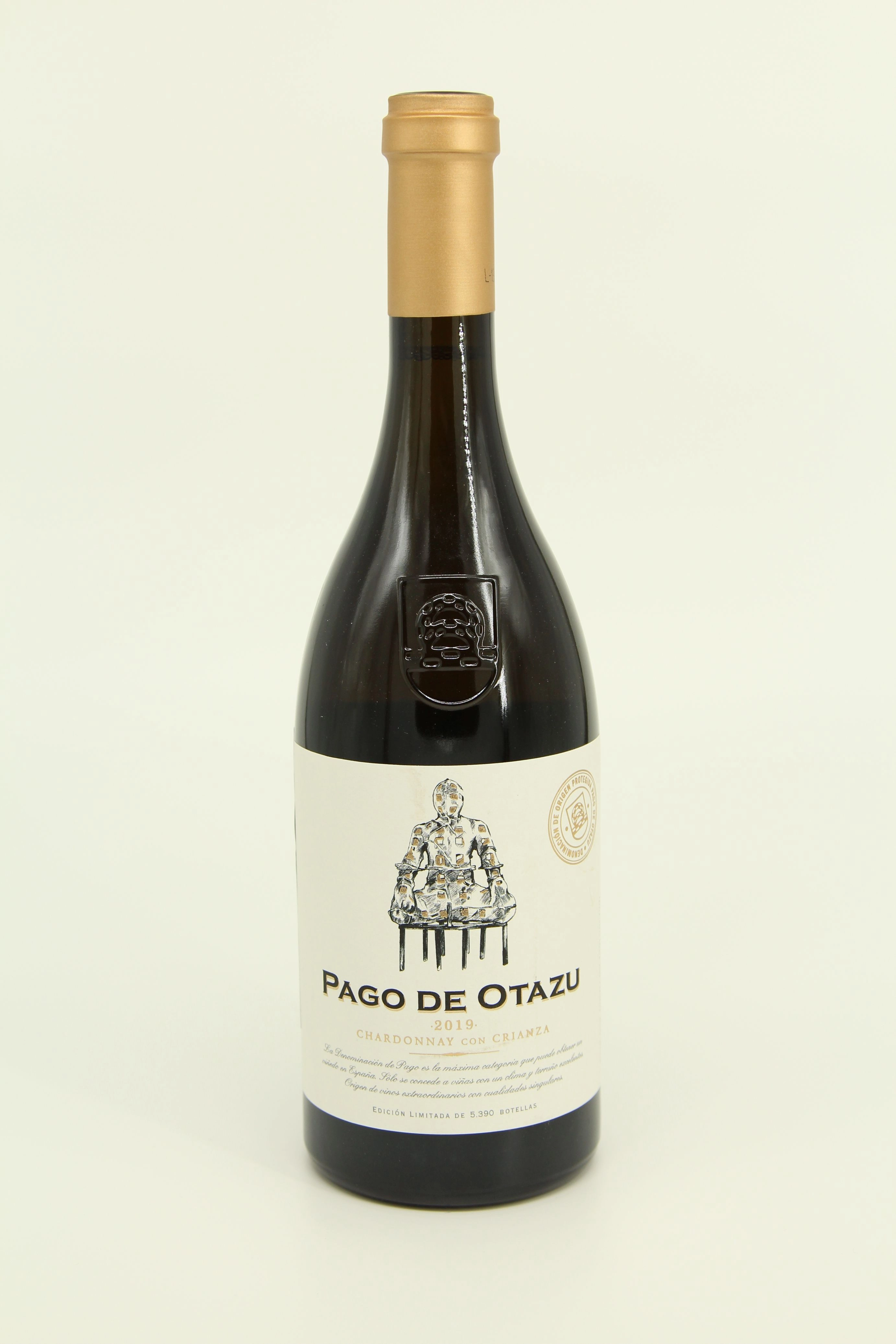 Вино Pago de Otazu Chardonnay con Crianza 2019 750 мл 13,5%