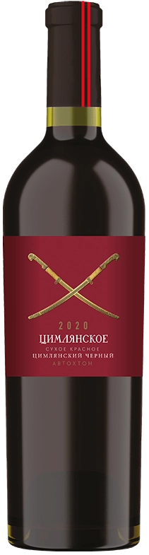 Вино   Цимлянское Цимлянский Черный   750 мл 13,5 %
