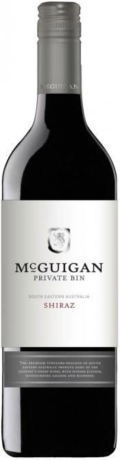 Вино McGuigan Private Bin Shiraz МакГиган Прайвит Бин Шираз 2015 750 мл