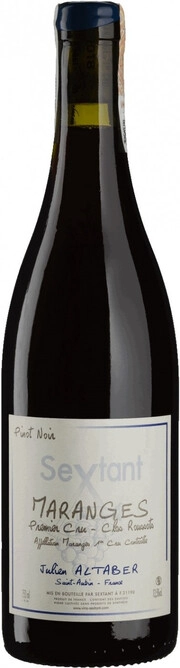 Вино  Julien Altaber Sextant Les Clos Roussots Pinot Noir Maranges Premier Cru AOC  2019 750 мл