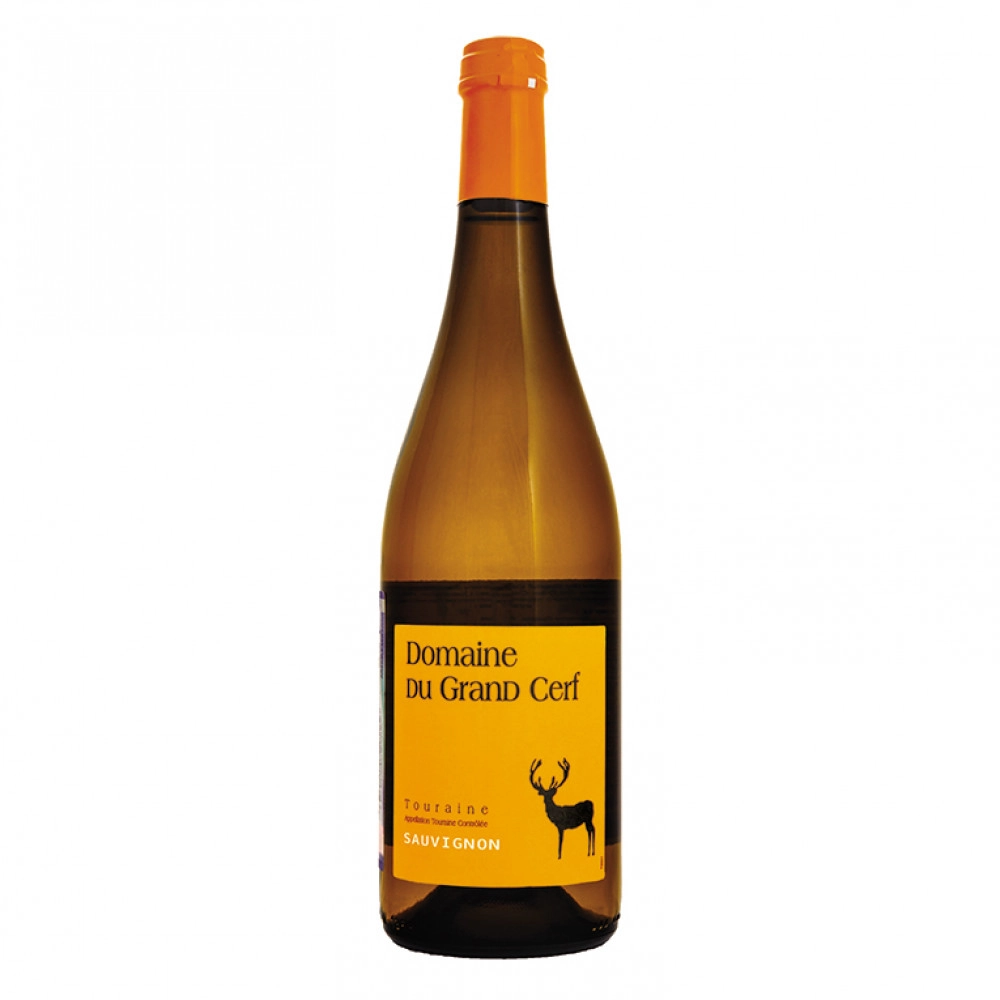 Вино  Domaine du Grand Cerf  Touraine Sauvignon AOC  Домэн дю Гран Серф Турен Совиньон  2019 750 мл