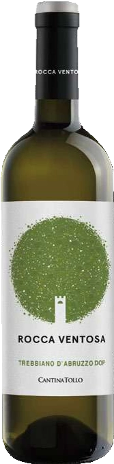 Вино Cantina Tollo  Trebbiano d'Abruzzo DOP Rocca Ventosa  2015 750 мл