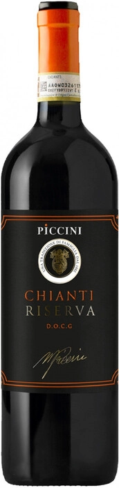 Вино Piccini Chianti  Riserva DOCG  Пиччини Кьянти Ризерва 2019   750 мл
