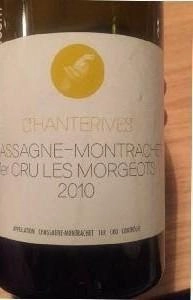 Вино Chantereves  Chassagne Montrachet 1er Cru Les Morgeots 2017 750 мл