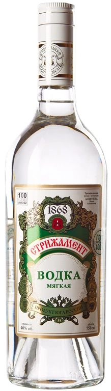 Водка  Стрижамент Мягкая 500 мл
