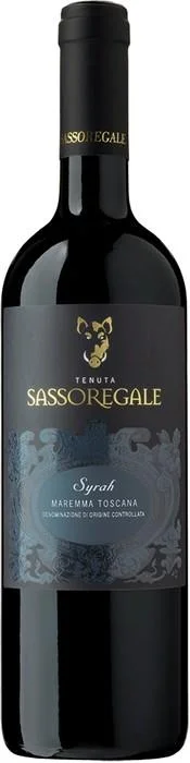 Вино Tenuta Sassoregale, Syrah, Maremma Toscana DOC, Тенута Сассорегале, Сира, Маремма Тоскана, 2011