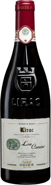 Вино Antoine Ogier  Lou Camine  Rouge  Lirac AOC   750 мл
