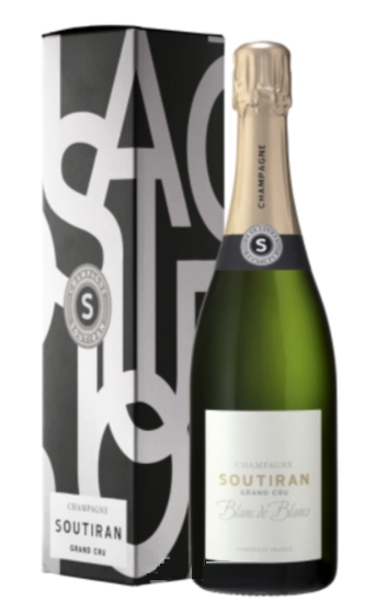 Шампанское Soutiran Blanc de Blancs Grand Cru Brut в п/у 750 мл