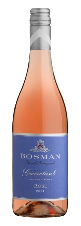 Вино  Bosman Generation 8 Rose  Босман Дженерейшн 8 Роуз   2022  750 мл 11,5 %