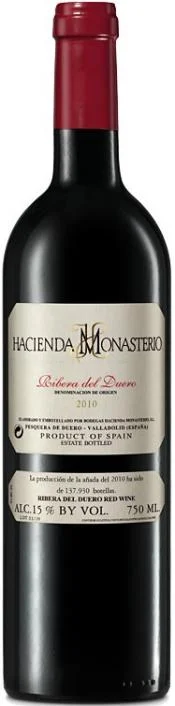 Вино Bodegas Hacienda Monasterio  Hacienda Monasterio Ribera del Duero DO Бодегас Асьенда Монастерио Асьенда Монастерио Рибера дель Дуэро 2014 750 мл