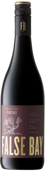 Вино False Bay Bush Vine Pinotage  750 мл