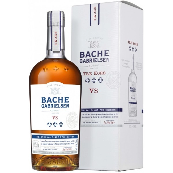 Коньяк  Bache Gabrielsen  Tre Kors  VS     700 мл