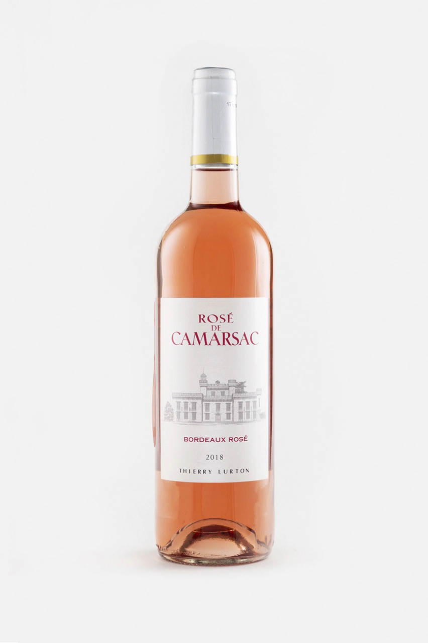 Вино Lucien Lurton Rose de Camarsac Bordeaux Rose AOC 750 мл