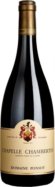 Вино Domaine Ponsot Chapelle-Chambertin Grand Cru AOC  2017 750 мл  13,5%