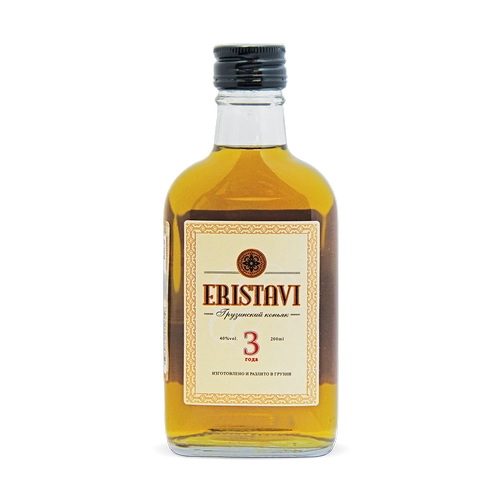 КОНЬЯК ERISTAVI 3 year  200 мл